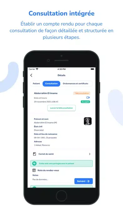 dokPro - application Médecins スクリーンショット