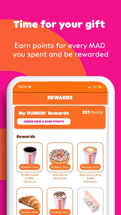 Dunkin' Morocco应用截图