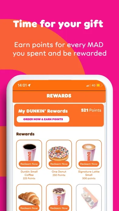 Dunkin' Morocco应用截图