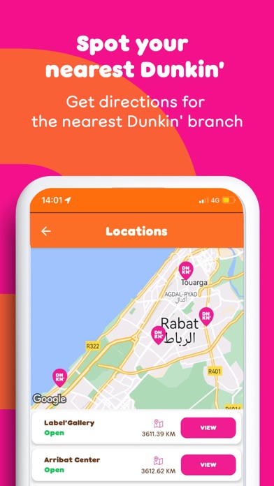 Dunkin' Morocco应用截图