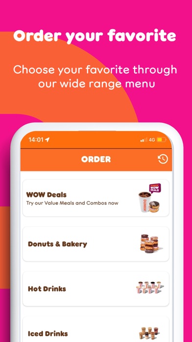 Dunkin' Morocco应用截图