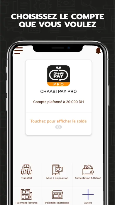 Tangkapan skrin CHAABI PAY PRO