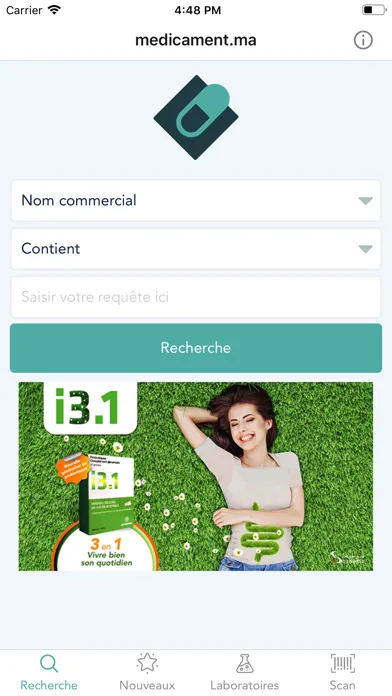ภาพหน้าจอของ Médicaments au Maroc