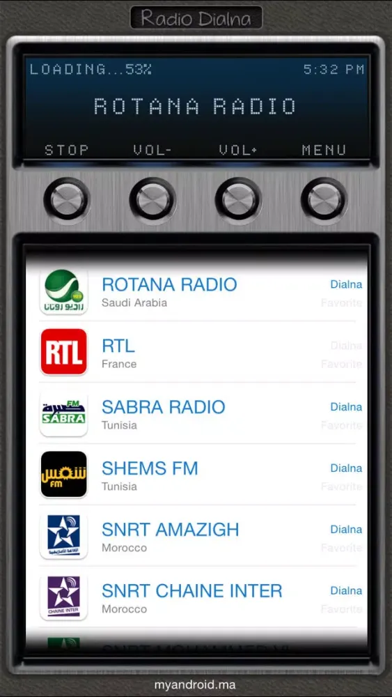 Capturas de pantalla de Radio Dialna