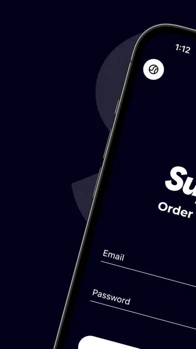 ภาพหน้าจอของ Suppy Order Manager