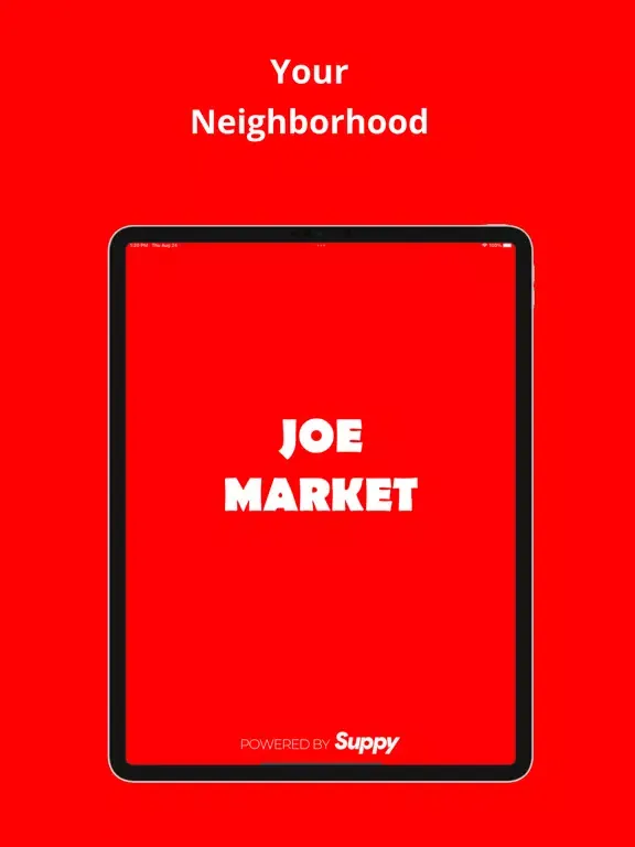 Joe Market iPad  스크린샷