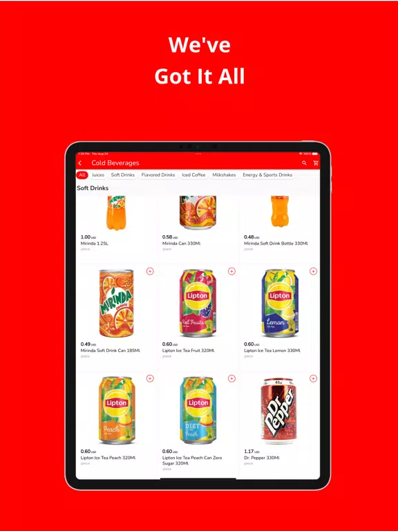 Capturas de pantalla de Joe Market iPad 