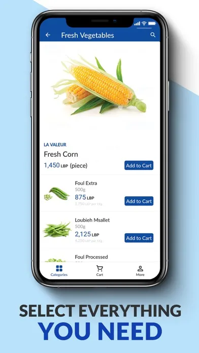 La Valeur Online Grocery應用截圖