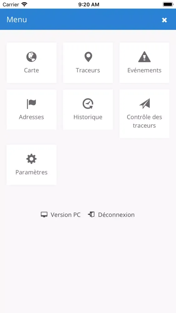 Zrzuty ekranu GPS-Tracks Maroc