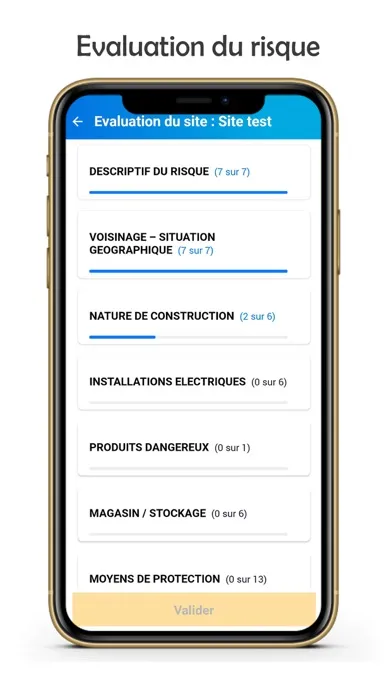 Captures d'écran de Assur'RISK