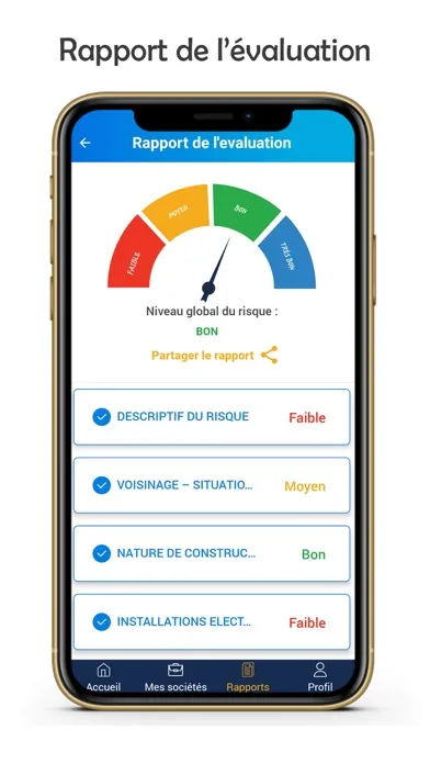 Captures d'écran de Assur'RISK