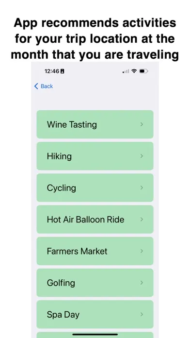 Vacation: Plan with AI Screenshots