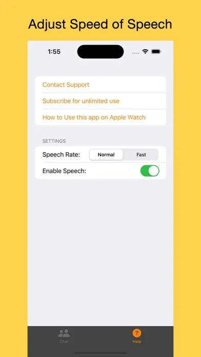 Spanish Chat Screenshots