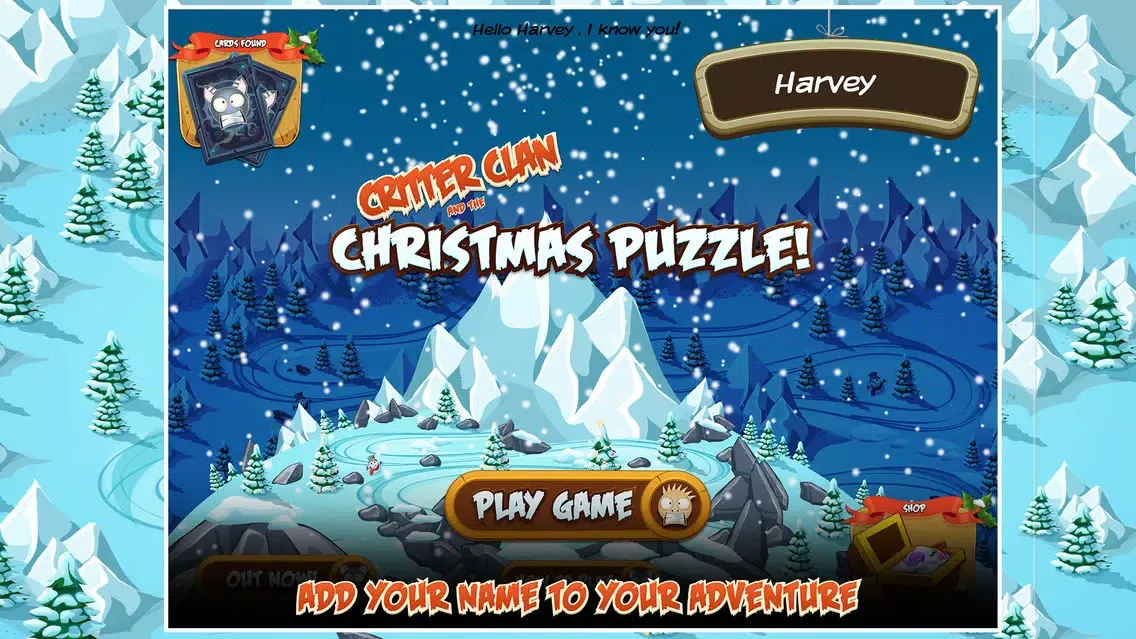 Critter Clan Christmas Puzzle سکرین شاٹس