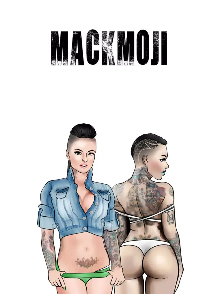 MackMoji by Christy Mack iPad 應用截圖