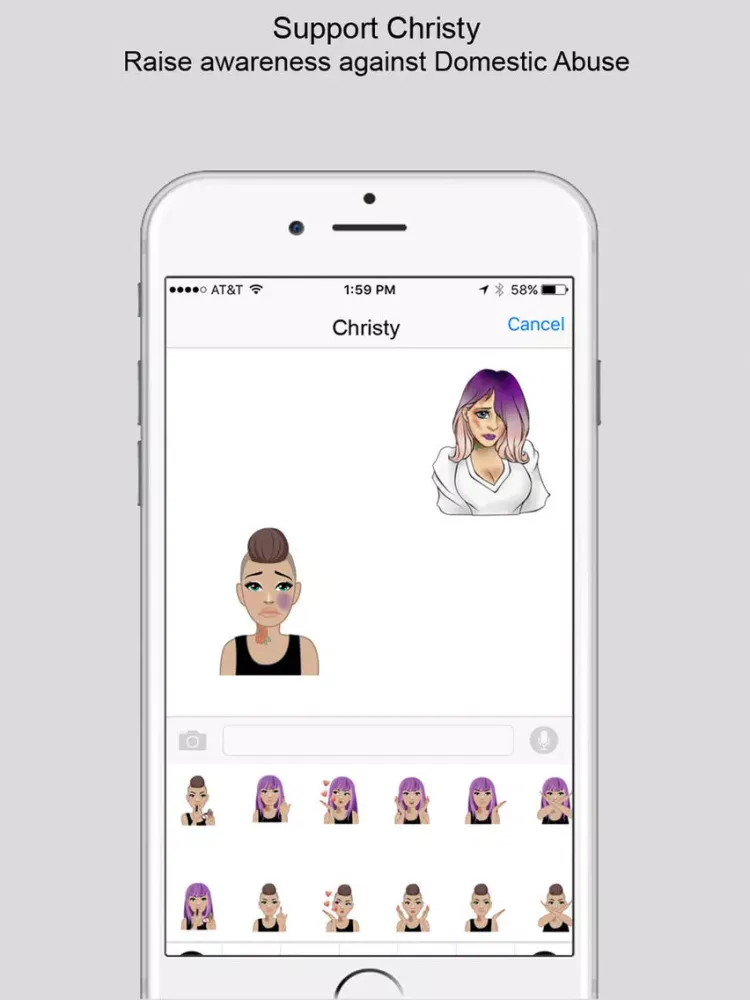 MackMoji by Christy Mack iPad 應用截圖