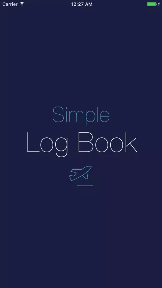 Simple LogBook Screenshots