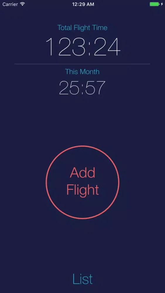 Simple LogBook Screenshots