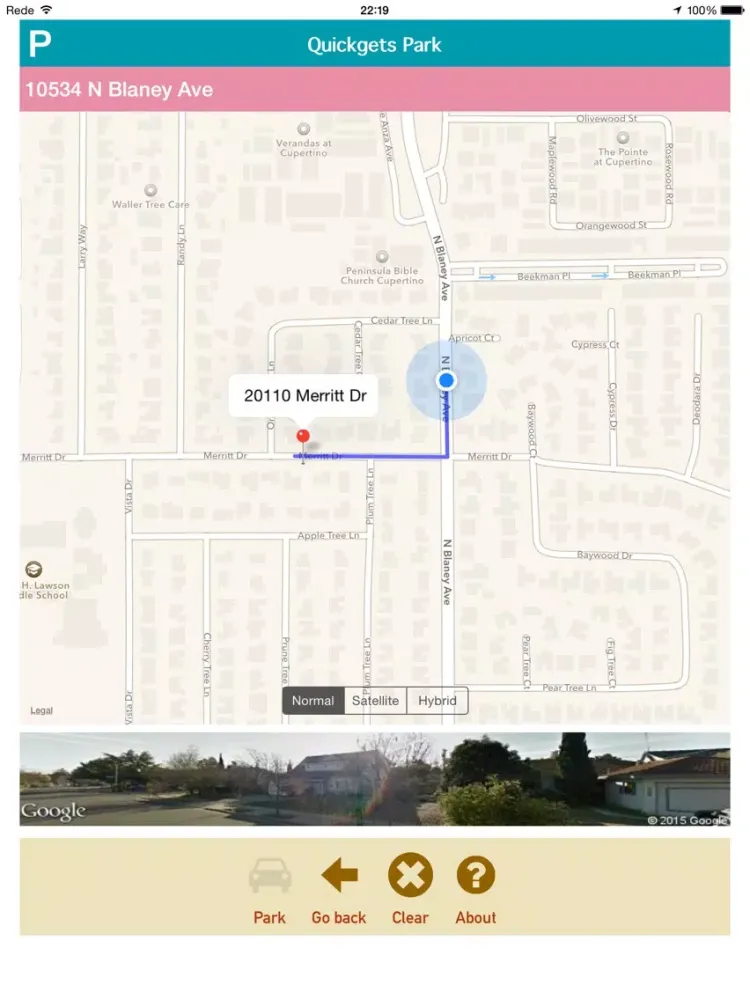Quickgets Park - park your car and forget it! iPad  スクリーンショット