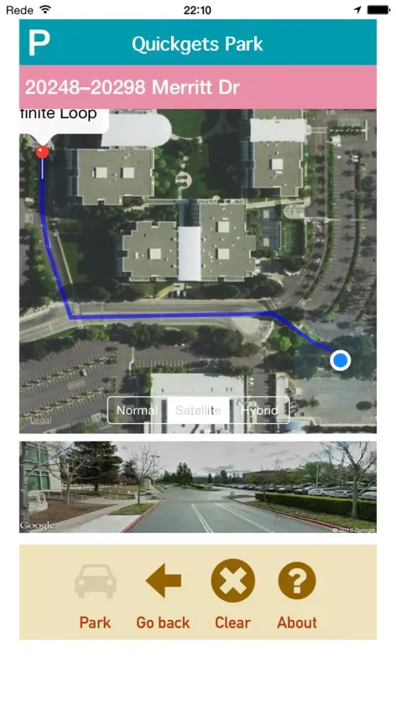 Quickgets Park - park your car and forget it! スクリーンショット