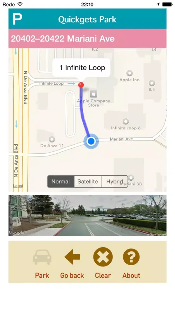 Quickgets Park - park your car and forget it! スクリーンショット