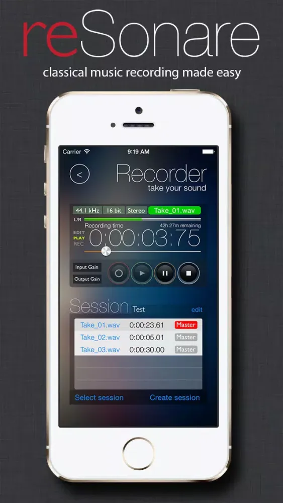 reSonare recording studio Ekran Görüntüleri