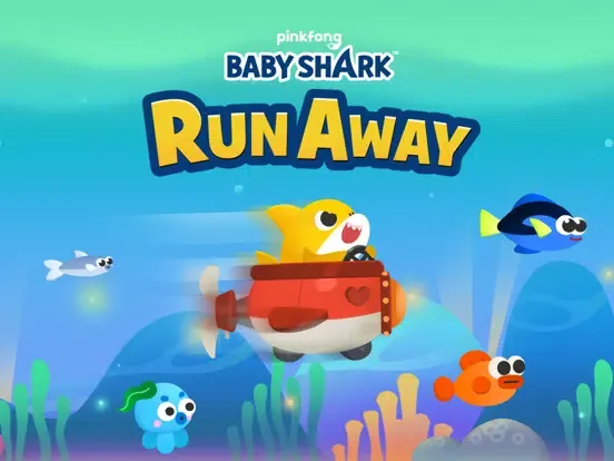 Baby Shark Run Away iPad  Screenshots