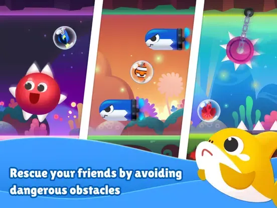 Baby Shark Run Away iPad  Screenshots