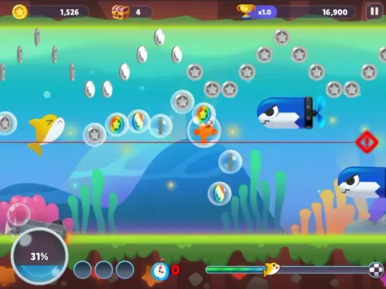 Baby Shark Run Away iPad  Screenshots