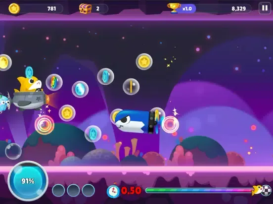 Baby Shark Run Away iPad  Screenshots