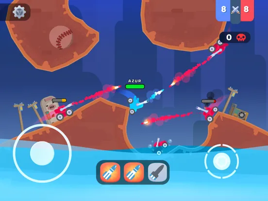 Capturas de tela do Mad Royale.io - Tank Battle iPad 