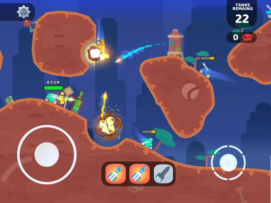 Capturas de tela do Mad Royale.io - Tank Battle iPad 