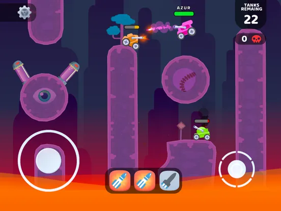 Capturas de tela do Mad Royale.io - Tank Battle iPad 