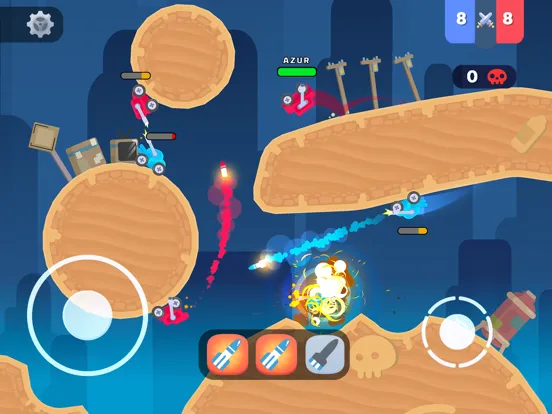 Capturas de tela do Mad Royale.io - Tank Battle iPad 