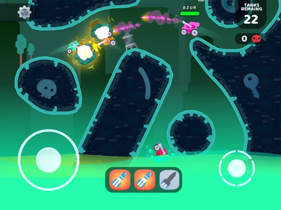 Capturas de tela do Mad Royale.io - Tank Battle iPad 