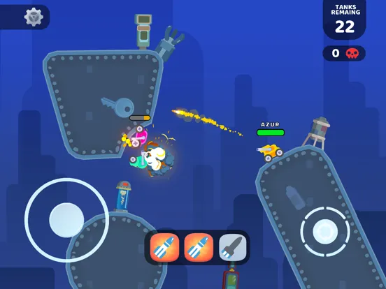 Capturas de tela do Mad Royale.io - Tank Battle iPad 
