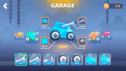 Capturas de tela do Mad Royale.io - Tank Battle