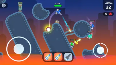 Capturas de tela do Mad Royale.io - Tank Battle