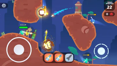 Capturas de tela do Mad Royale.io - Tank Battle