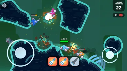 Capturas de tela do Mad Royale.io - Tank Battle