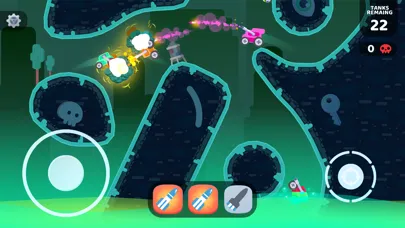 Capturas de tela do Mad Royale.io - Tank Battle