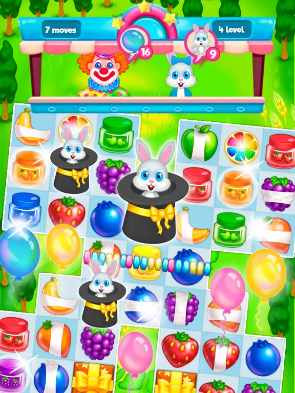 Madagascar Circus: Match 3 iPad  Ekran Görüntüleri
