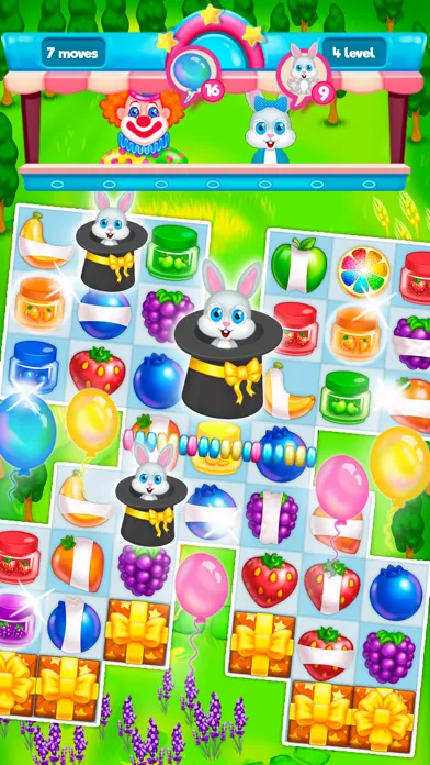 Madagascar Circus: Match 3 Ekran Görüntüleri