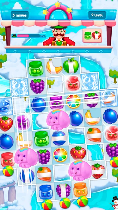 Madagascar Circus: Match 3 Ekran Görüntüleri