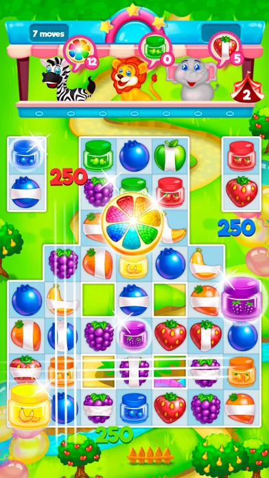 Madagascar Circus: Match 3 Ekran Görüntüleri