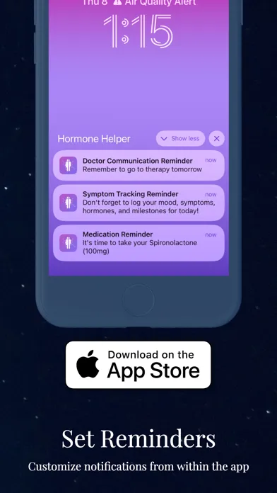 Hormone Helper Screenshots