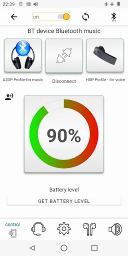 Bluetooth Audio Widget Battery 스크린샷