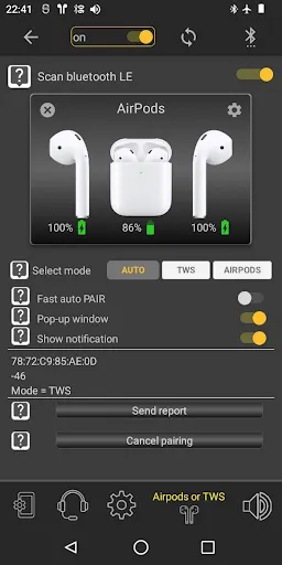 Bluetooth Audio Widget Battery 스크린샷