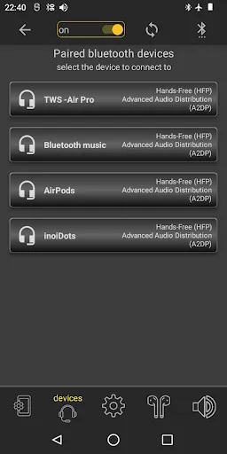 Bluetooth Audio Widget Battery 스크린샷