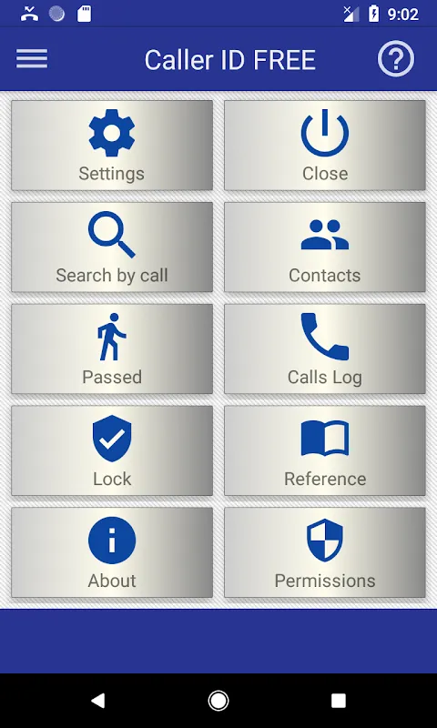 Tangkapan skrin Caller ID FREE